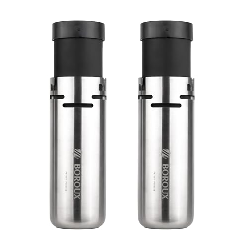 BOROUX Proactive Fluoride Filter + Stainless Steel Shells