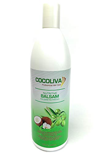 COCOLIVA Crecimiento-Nutritive Balsam For Over-Processed and Damaged Hair - VERGARAT (32 Ounce)