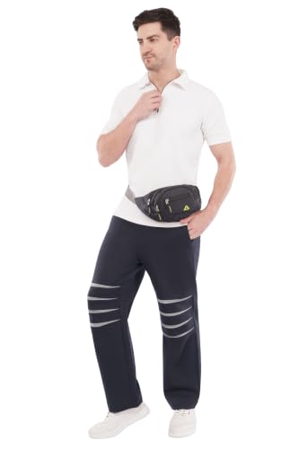 Image of SaintX Men's Premium Performance Joggers | with Knee Gussets for Enhanced Mobility | Stretchable Functional Fabric | Modern Athletic Straight Fit | Stylish Casual & Active Wear (Style 39)