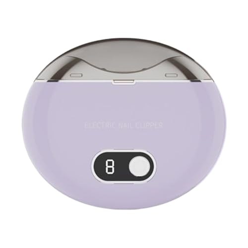 再耐用性のある電気ネイルトリマー調整可能な3モードクリップとデジタルLEDスクリーンを備えた研磨機、セキュアクランピング保護ネイルファイル|指、つま先、赤ちゃん、TEのケアデバイス