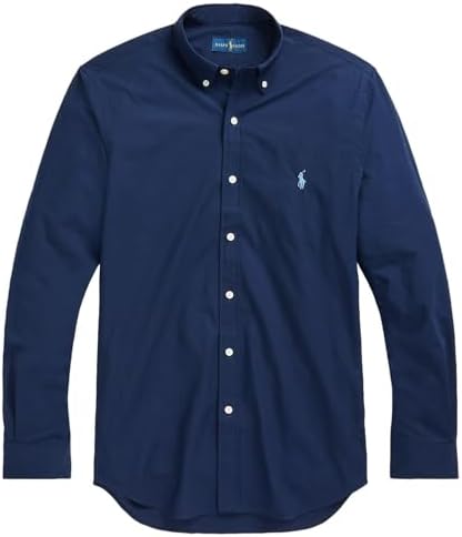 RL Men's Big and Tall Classic Fit Plaid Button Down Shirt