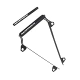 KCBHSH Supporto per Navigazione per Moto per Ducati MULTISTRADA V4 S V4S 2021 2022 2023 2024 Supporto per Telefono Supporto GPS Piastra di Ricambio GPS Telefono Navigatore Staffa(Nero 2,12mm+22mm)