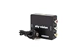 lieferumfang: 1x sky vision hdmi zu av adapter, 1x usb anschlusskabel zu stromversorgung, deutsche bedienungsanleitung!