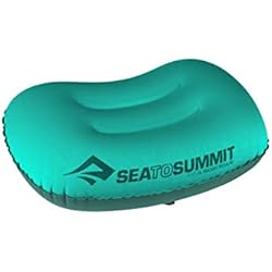 Sea to Summit Aeros Ultralight Inflatable Camping and Travel Pillow, Regular, Sea Foam