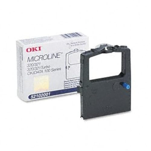 Ruban Okidata MICROLINE 184 Turbo noir 52102001 évite les textes pâles sur vos reçus