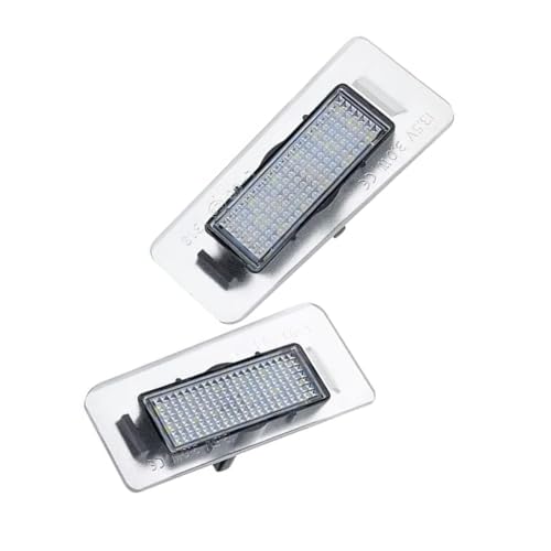 Luces de matrícula coche Kia Forte evita multas por luz fundida