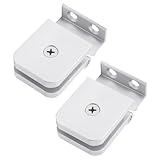 Glass Shower Door Hinges Replacement Fits 1/4 Inch Glass Shower Doors – Durable and Rust-Resistant for Residential Use -2 Pack