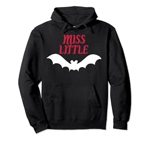 Miss Little Batwoman Halloween-Kostüm Batty Scary Pullover Hoodie