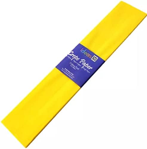 Crepe Paper 3 metre x 0.5 metre Colourfast Acid Free - Choose Colour (Red)