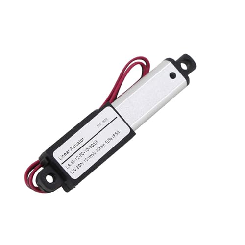 Actionneur linéaire électrique 12V 64N en tube aluminium pour l'automatisation de porte