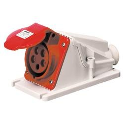 Sortie Gewiss GW62478 fiche femelle industrielle 3 pôles 230V 16A bleue