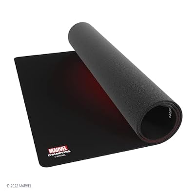 Gamegenic Marvel Champions Spider-Woman Game Mat | Slip-Resistant 24 by 14 Rubber Mat | Designed for Use with Marvel Champions The Card Game | Compatible with Other TCGs and LCGs | Made