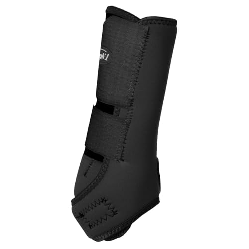 Tough 1 Economy Vented Front Sport Boots, Black, Medium