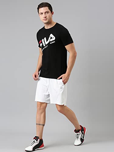 Image of FILA Men's Solid Straight T-Shirt