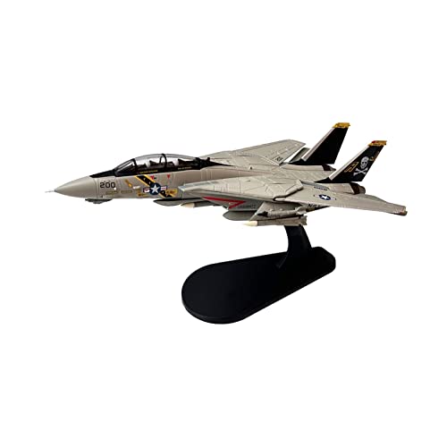 F14 Tomcat modèle fini 1/100 réplique militaire US Navy en métal