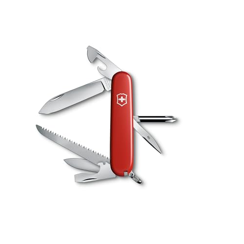 Victorinox Swiss Army Knife Hiker 91 mm, with Screwdriver and Saw Red, 1.4613