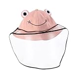 ベビー用日除け帽子 透明 付き 風防コッフィッシャーマンハット 歳向け 外線対策 屋外釣り 散歩 サイ グ プ用 カラー