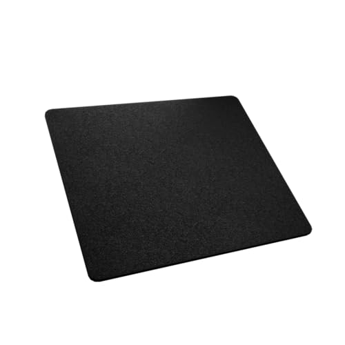 rhinocables Fabric Gaming Mouse Mat, 5mm Thick Gaming Mouse Pad, Non-Slip Foam Mousepad, 260 x 220 x 5mm (Black)