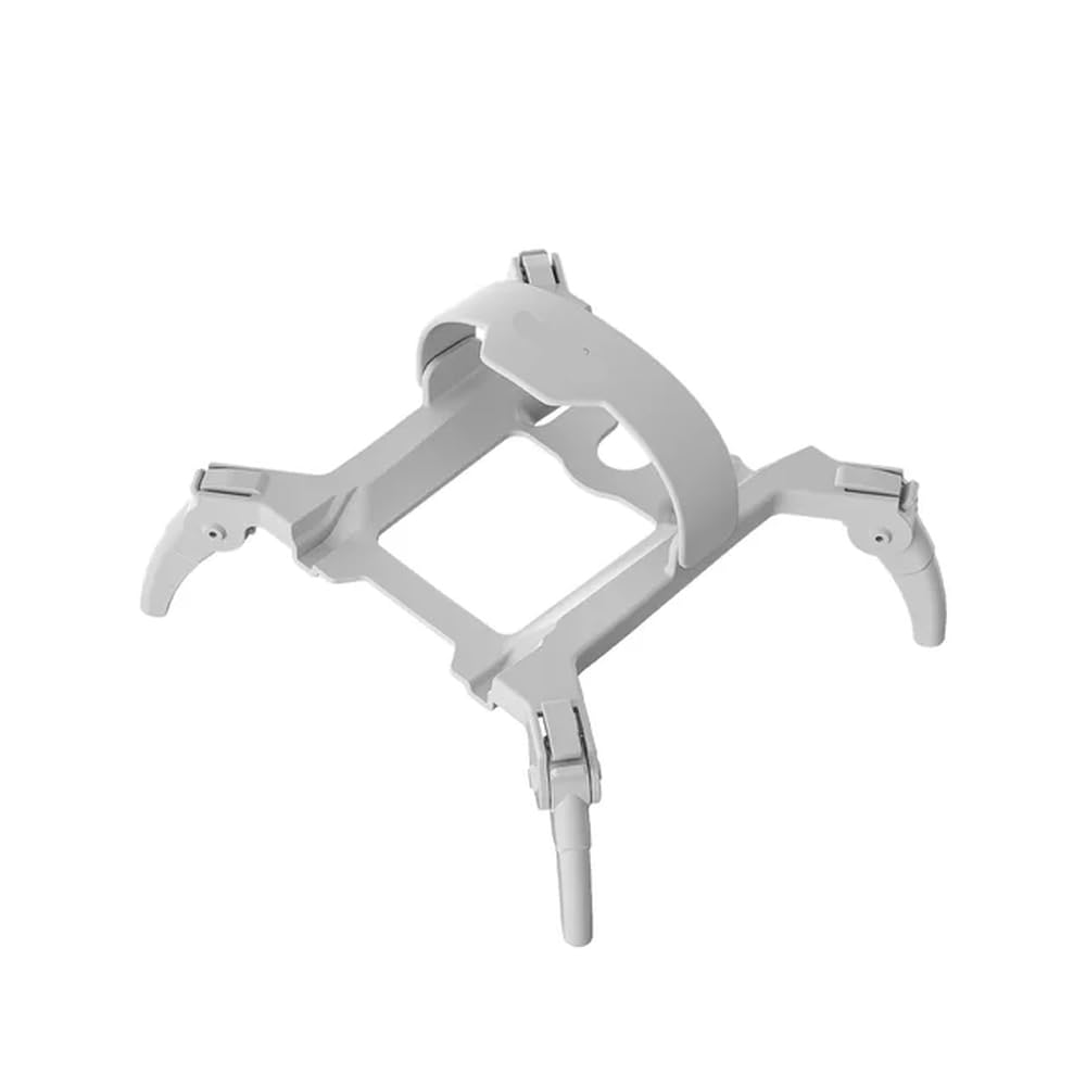 Carrello di atterraggio pieghevole Supporto per gamba con altezza estesa Protezione per supporto compatibile con 4 accessori per droni Pro(Grey)