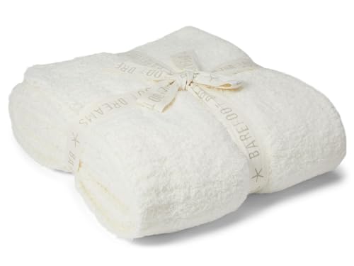 Image of Barefoot Dreams CozyChic Throw, Pearl, 54 inchx72 inch