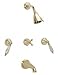 Phylrich K2158DTO/25D - Carrara Handle Trim Only, Beige Marble Lever Handles