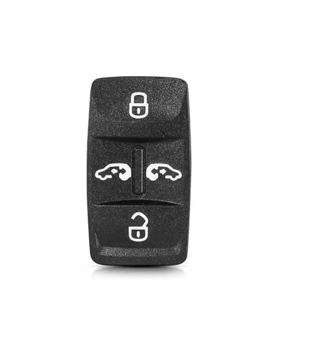 POMPOMPUR Clavier De Voiture 3 Boutons pour VW pour Golf 7 4 5 Mk4 6 pour S&Koda pour Octavia pour Seat pour Leon pour Ibiza pour Altea Coque de clé de...