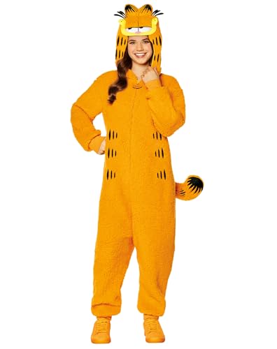 Disfraz Infantil Garfield Enterizo Talla XL miniatura 2