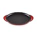 Produktbild Le Creuset Gusseisen-Grillplatte, Oval, 31 cm, Kirschrot