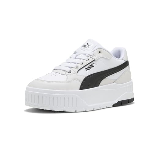 PUMA Womens Karmen Ii Idol Platform Lace Up Sneakers Shoes Casual - White2