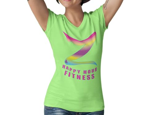 Comfortable V-Neck Women's Graphic Tees, Loose Fit Tank Tops Cropped Shirt and Dance, Plus Size Tops, Summer Workout Clothes3