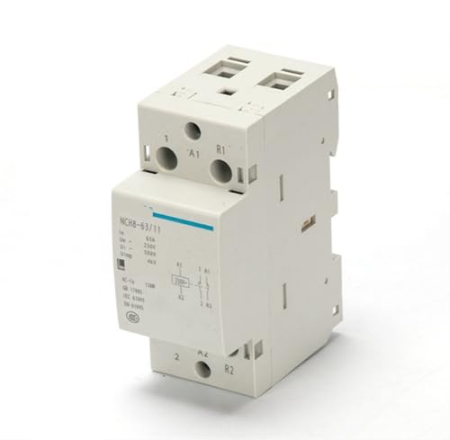 Contacteur modulaire 63A NCH8-63 relais domestique 220V 230V 1NO 1NC