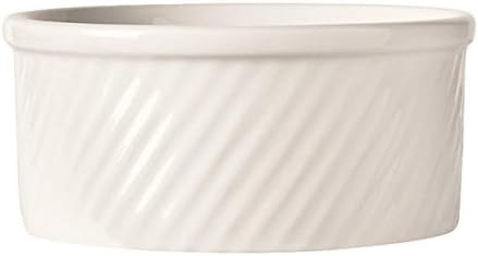 Bedrock Souffle Dish Bright White 8 Oz