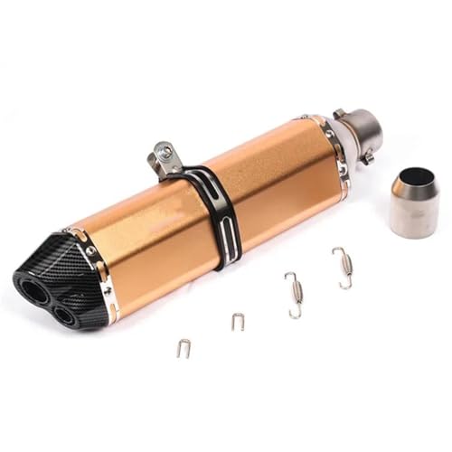 Tuyau silencieux echappement moto 51mm compatible Yamaha MT07 MT09 XJ6