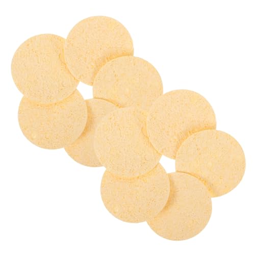 BUTIFULSIC 10pcs Soldering Iron Cleaning Sponge Sponges Coil Tip Cleaner Solder Tips Cleaning Soldering Iron Tip Cleaner Solder Tip Cleaner Solder Tip Cleaning Iron Cleaner Wood Pulp Cotton