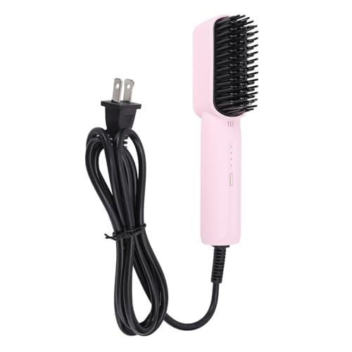 Cepillo alisador ionico 4 temperaturas 160-220°C rosa miniatura 1