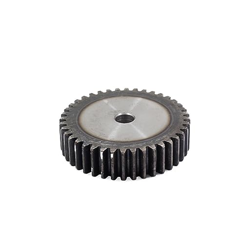 Bevel Gear Pinion Hardware Mechanical 1pcs Spur Gear 1.5M 12T-27T Metal Transmission Gear 1.5 Modulus 12 13 14 15 16 17 18 19 20 21 22 23 24 25 26 27 Teeth(16T)