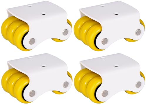 APPSTER 4pcs Heavy Duty Caster Wheels 300Kg Load Capacity | ...