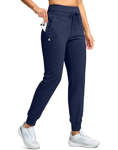 G Gradual Women's Fleece Lined Joggers 28