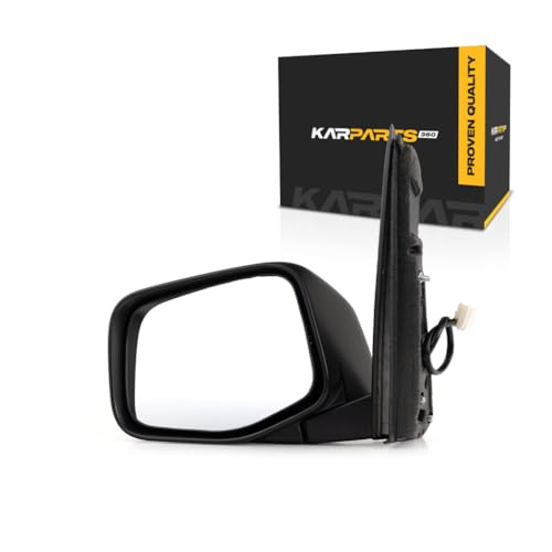 For Honda Odyssey 2011 2012 2013 Door Mirror Driver Side | Power | Non-Heated | Textured | LX Model | Replacement For 76250 TK8 A01 | HO1320262