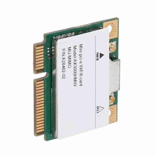Tarjeta de Red Inalámbrica PCIe 3000 Mbit/s Doble Banda 2.4 GHz y 5 GHz miniatura 2