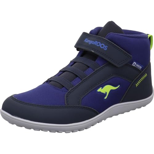 KangaROOS K-bfk Sole Mid Ev, Zapatos Descalzos, Dk Navy Lime, 39 EU KangaROOS K-bfk Sole Mid Ev, Zapatos Descalzos, Dk Navy Lime, 39 EU