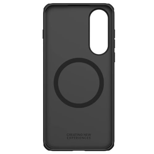 Image of Nillkin Case for OnePlus Nord 5 (6.8 inch Inch) Super Frosted Shield Pro Magnetic Suction Function Only Hard Back Soft Border (PC + TPU) Cover Raised Bezel Camera Protect Black Color