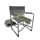 OUTSIDER Silla de camping portátil de directores, soporta 500