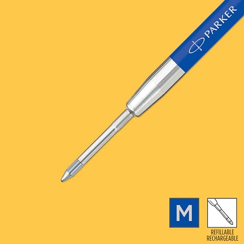 Parker Jotter Originals Gel Ink Refills | Blue Gel Ink Refills | Medium Tip (0.7mm) | Pack of 2