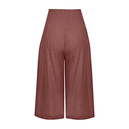 Wide Leg Pants For Women Business Casual Outfits For Women Flare Pants For Women Y2K 2023 Baggy Comfy Women Clothes Fashion 2023 Workout Clothes With Pockets Womens Lounge Pants(J Wine,X-Large) #TOP3