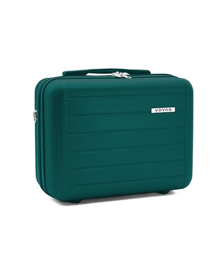 Neceser de Viaje Rigido VOYAN SDR 31x26x15, Vanity Case ABS Ligero, Neceser de Viaje Mujer y Hombre para Avión, Neceser Maleta con Correa, Asa y Banda para Trolley, Organizador Maquillaje Neceser de Viaje Rigido VOYAN SDR 31x26x15, Vanity Case ABS Ligero, Neceser de Viaje Mujer y Hombre para Avión, Neceser Maleta con Correa, Asa y Banda para Trolley, Organizador Maquillaje