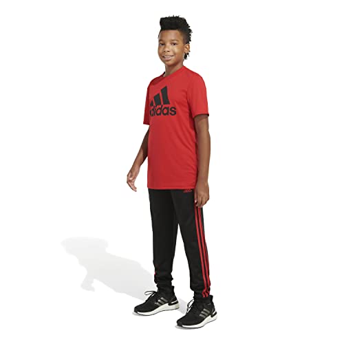 adidas Boys' Elastic Waistband Classic 3s Tricot Jogger4