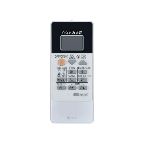 Image of 7SEVEN Compatible AC Remote with Mitsubishi Electric Air Conditioner and Suitable for Split and Window AC, Exactly Match Each Key of Remote with RU18a Original remotes Control