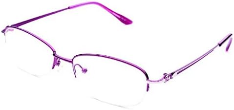 Jcerki Half Frame Reading Glasses Strength women fashion Readers EyeGlasses