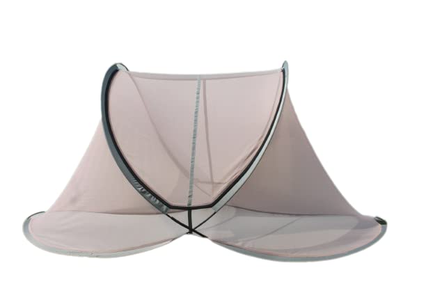 Naseer Emporium Mosquito Net (Foldable) Single Bed with 40 GSM Premium net. 1 Gate with heavy chain and lock, 8MM PVC coated steel rod with 5 thread interlocking (in and out). (7 x 4 ft) (Light Peach) (B0BXHK35H9) Amazon Price History, Amazon Price Tracker